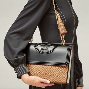 Tory Burch Fleming Multi color Shoulder Bag